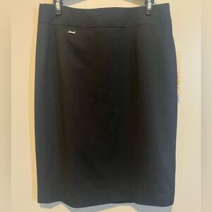 Calvin Klein Classic Black Pencil Skirt